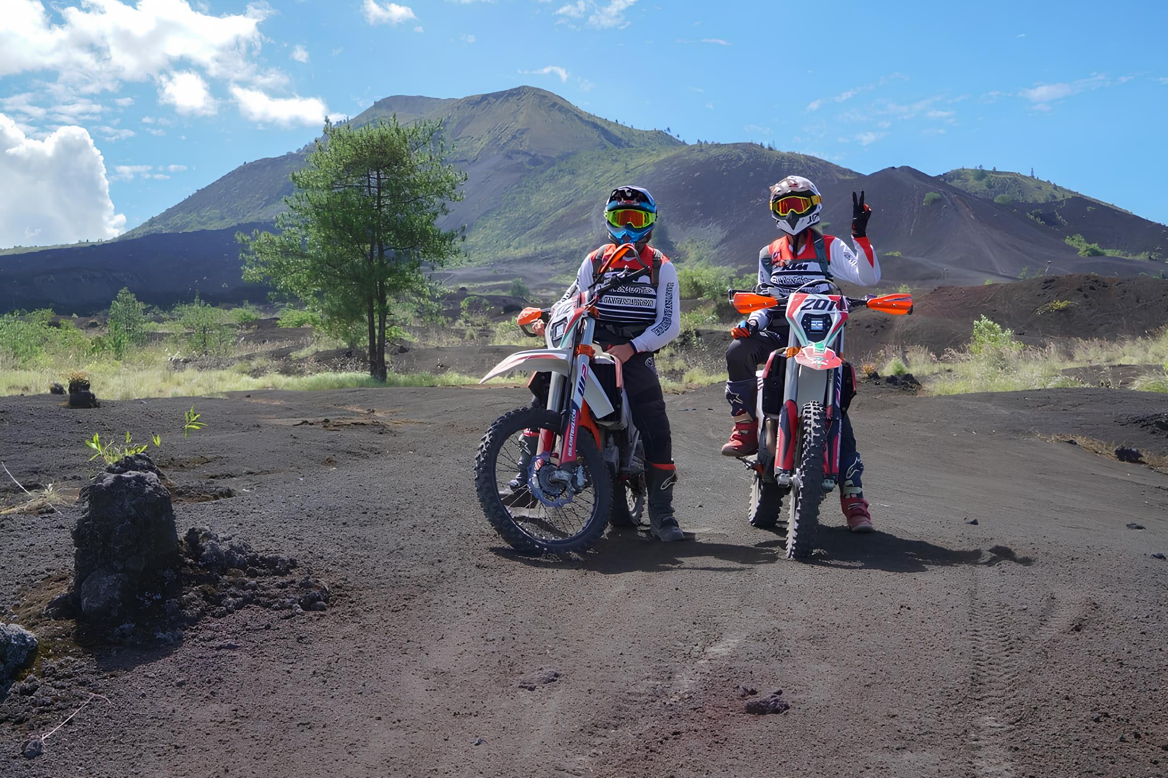 Dirt Bike - Full Day Package (Kintamani Black Lava & Forest)